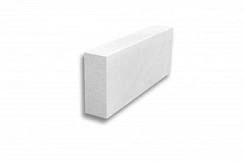 Перегородочный блок D500 625х100х250 из газобетона